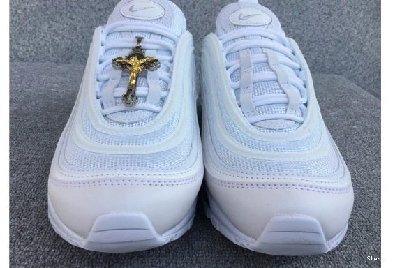 Air Shoes' 97 'Jesus White Nike INRI Max Custom x Blue MSCHF 921826-101JSUS. x 0716